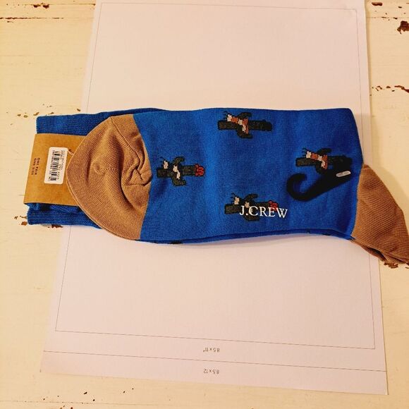 J.Crew Whimsy Graphic Design Wester Cactus Floral Socks NWT - Picture 9 of 9